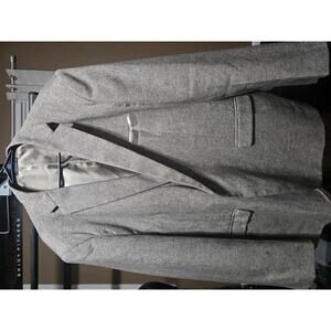 COOFANDY Men's 3XL Brown Blazer Suit Jacket